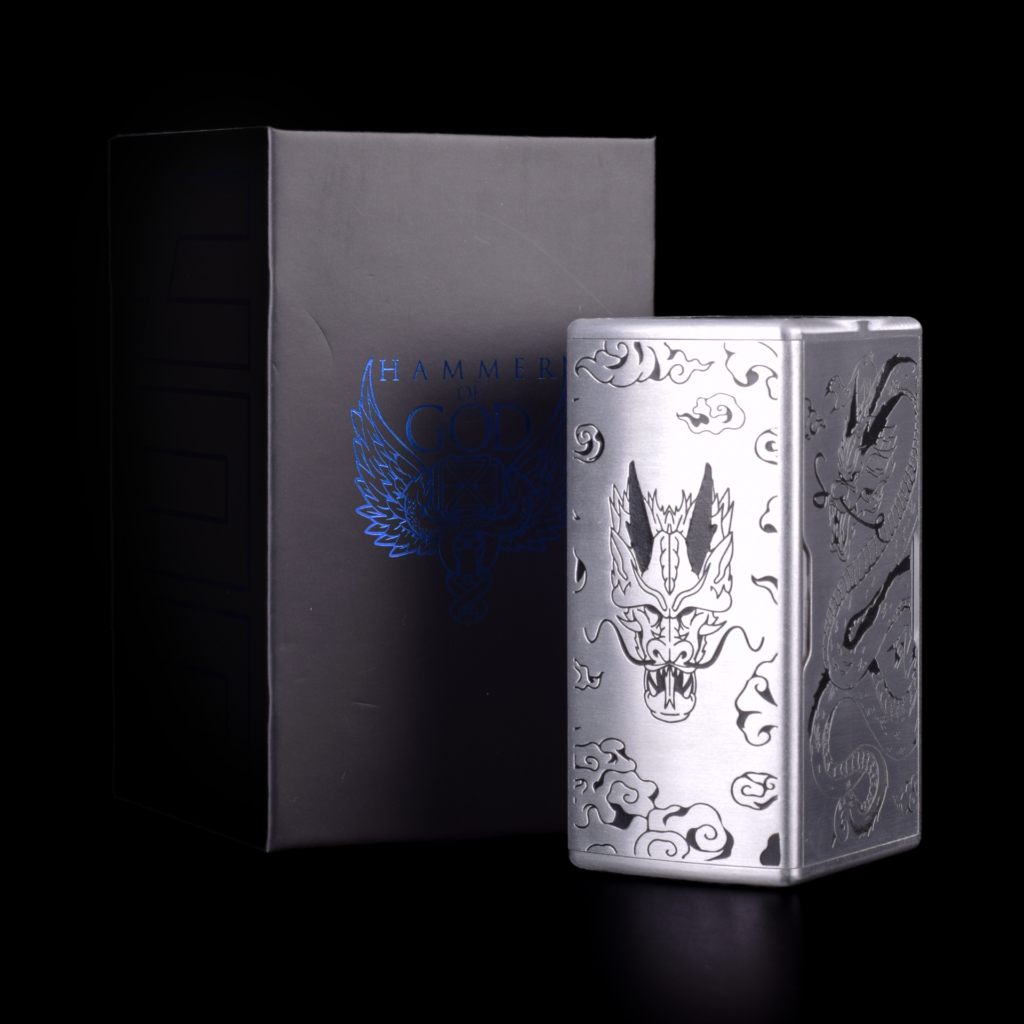 HAMMER OF GOD 400 - SHINOBI (SILVER) - Vaperz Cloud